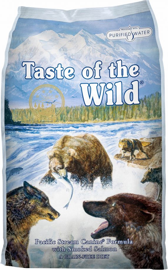 Hrana caini taste of the wild pacific stream canine formula adult